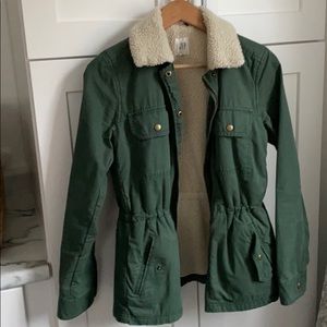 Gap Sherpa lined jacket